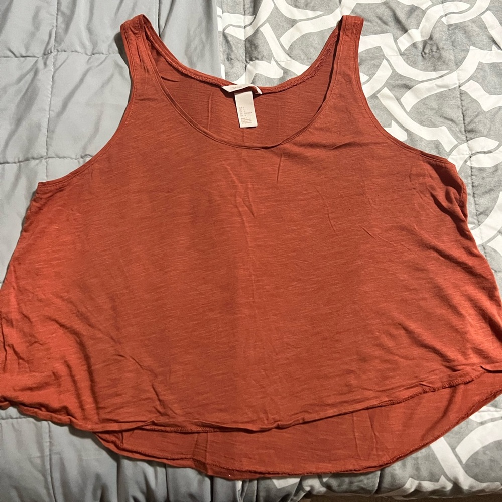 H&M Basics Loose Crop Top